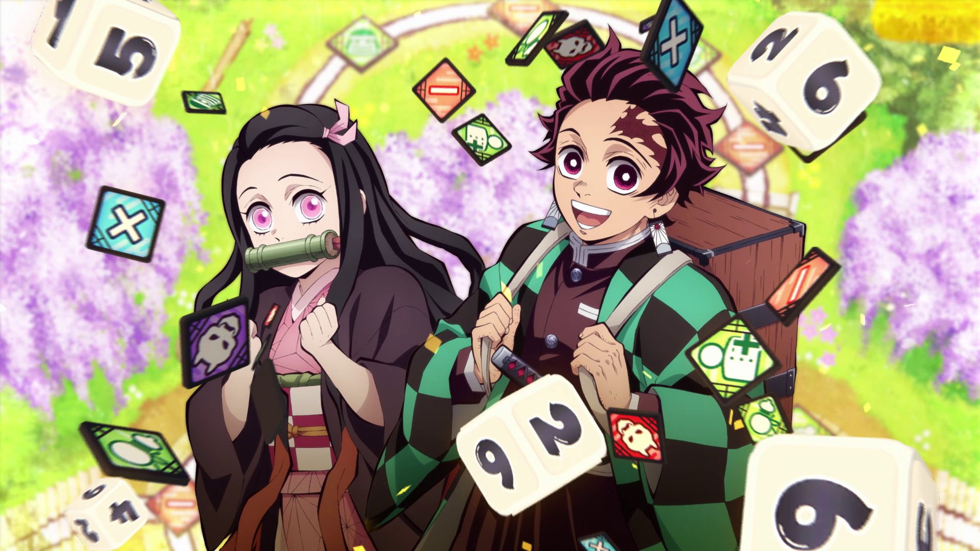 Demon Slayer: Kimetsu no Yaiba: 보드를 쓸어보세요! 2024년 4월 26일 서부 출시